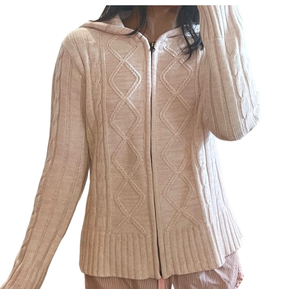 Faded glory zip up sweater